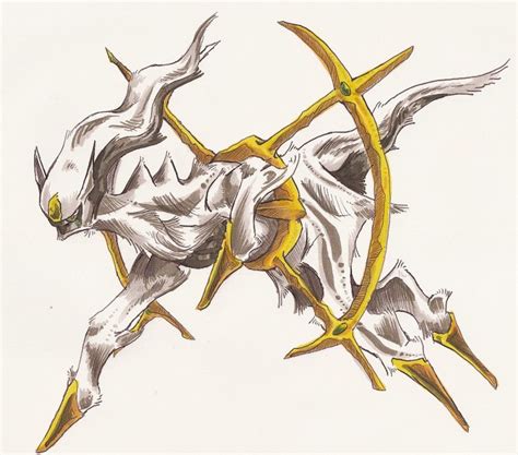 Legendary Pencil Mythical Arceus Darkrai Legendary Pencil Mythical Arceus Pokemon Drawing ...