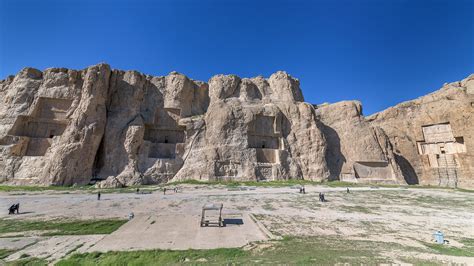 The four kings | Achaemenid tombs of, from left to right, Da… | Flickr