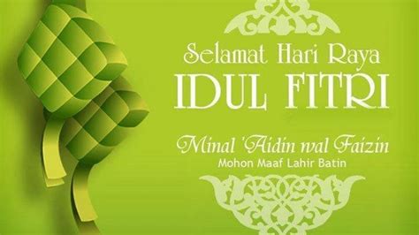 Sambut Lebaran 2022, ini Kumpulan Ucapan Selamat Idul Fitri 2022, Cocok Dibagikan di Media ...