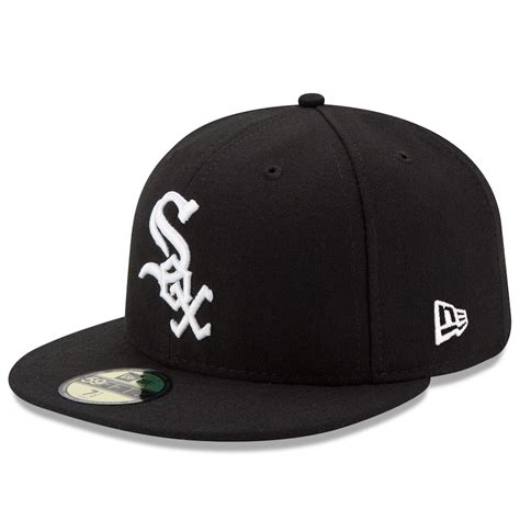 New Era Chicago White Sox Black Game Authentic Collection On-Field 59FIFTY Fitted Hat