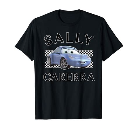 Amazon.com: Disney Pixar Cars Sally Carerra Finish Graphic T-Shirt ...