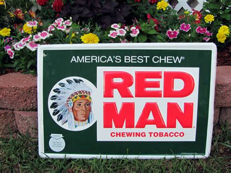 Red Man Chewing Tobacco Sign | Collectors Weekly