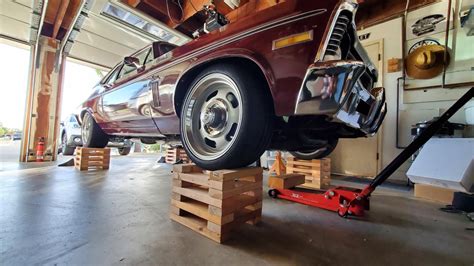 DIY Wood Wheel Cribs / Car Stands | Chevy Nova Forum