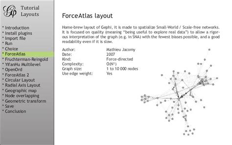 Gephi Tutorial Layouts