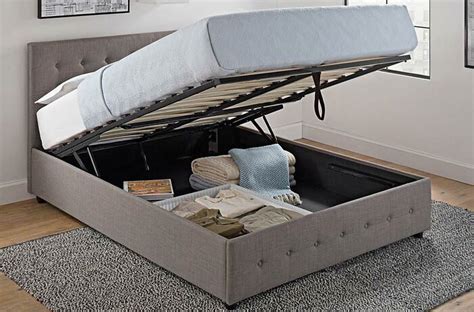 DIY Storage Bed Projects: Build A DIY Bed Frame With Storage • The ...