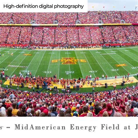 Iowa State Cyclones Football Panoramic Poster - Jack Trice Stadium ...