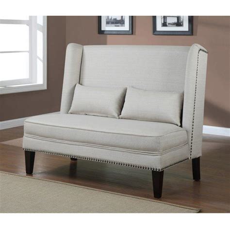 Small loveseat sofa - with high backrest | Founterior