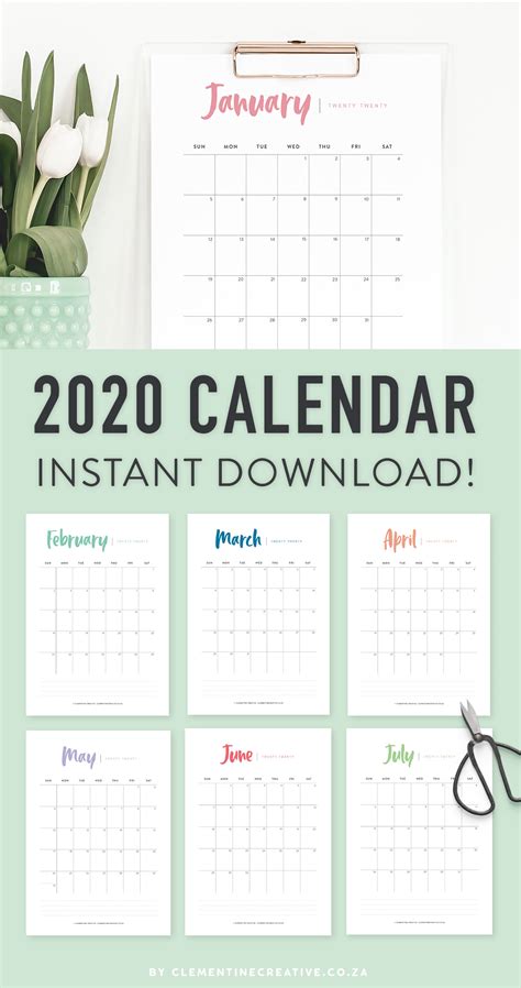 Printable Monthly Planner Calendar - Calendar Templates