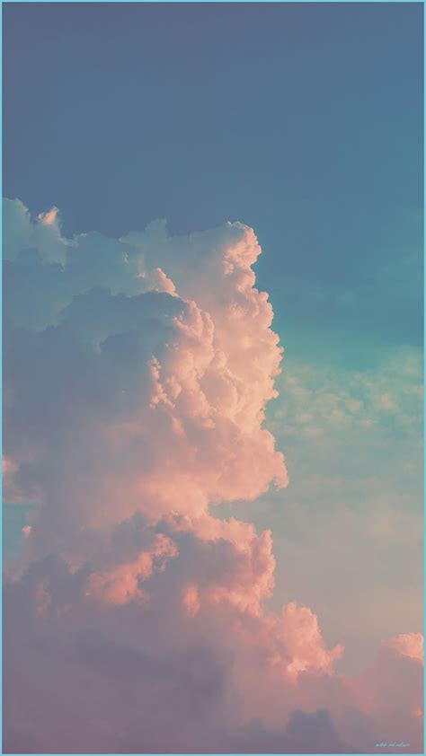 Cloud In The Sky Sky Aesthetic, Aesthetic , Cloud - Aesthetic Cloud, Pastel Blue Aesthetic ...