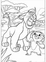 The Lion Guard Coloring Pages sketch template