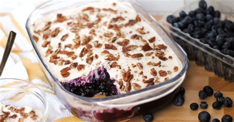 Blueberry Jello Salad Recipe - Granny's in the Kitchen