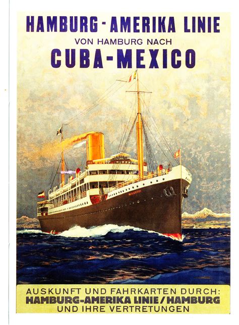 Hamburg America Line - Cuba -Mexico | Roderick Eime | Flickr