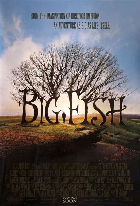 Big Fish Original 2003 U.S. One Sheet Movie Poster | Big fish movie ...