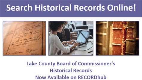 Search Historical Records Online! - Commissioners' Office