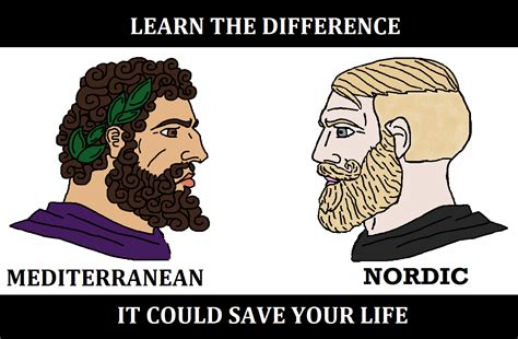 Mediterranean / Nordic | Nordic / Mediterranean | Know Your Meme