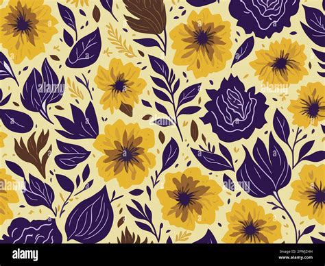 Flower pattern design vector illustration. Beautiful elegant floral pattern art for print ...