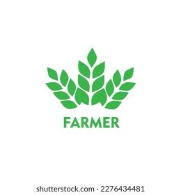 Farmer Logo Vector Illustration Template Stock Vector (Royalty Free) 2276434481 | Shutterstock