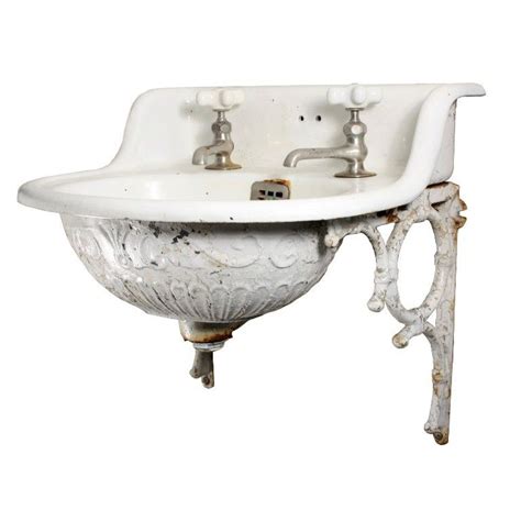 Pin by Menna on Powder Room | Antique bathroom sink, Wall mounted ...