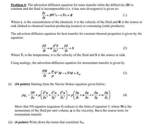 Convection Diffusion Equation With Source Term - Tessshebaylo