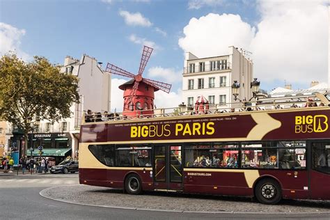 Paris Hop-On Hop-Off Big Bus Tour - Hellotickets