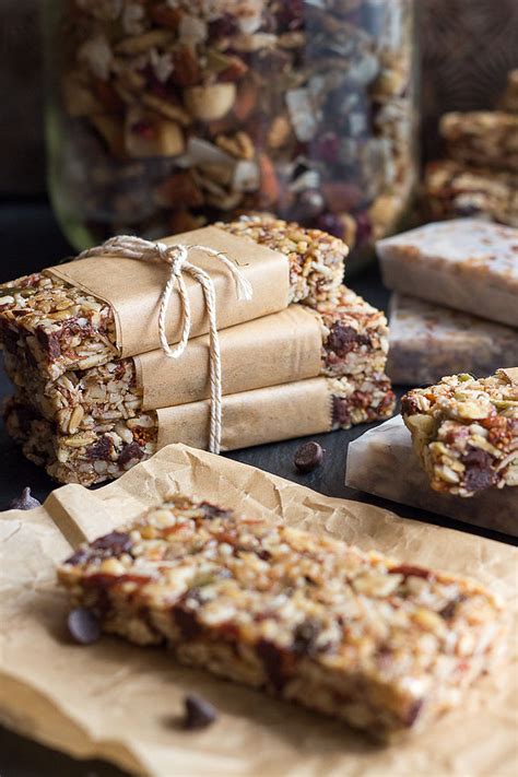 Sugar Free Low Carb Granola Bars with Chocolate Chips - Low Carb Maven