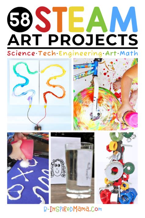 58 Fun STEAM Art Projects for Kids of All Ages!