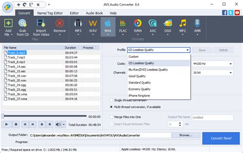 AVS Free Audio Converter - Convert all key audio formats