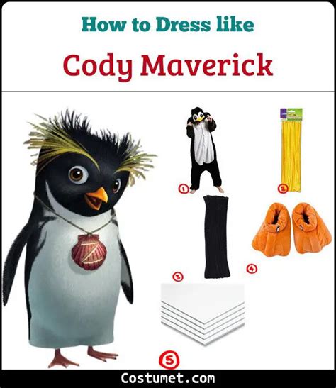 Cody Maverick (Surf’s Up) Costume for Halloween