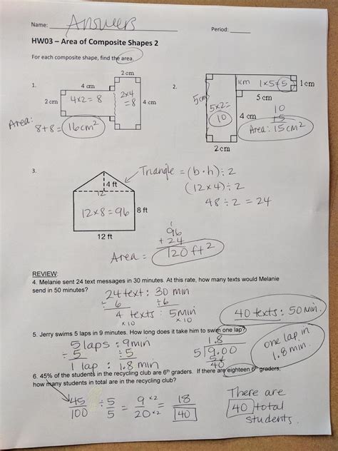 Similar Figures Worksheet Answer Key – Englishworksheet.my.id