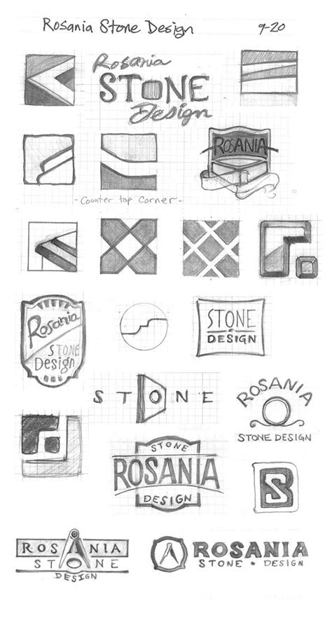 Pencil Sketches / Ideation by David Peters, via Behance Best Logo ...