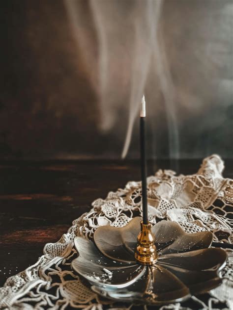 A Close-Up Shot of a Burning Incense · Free Stock Photo