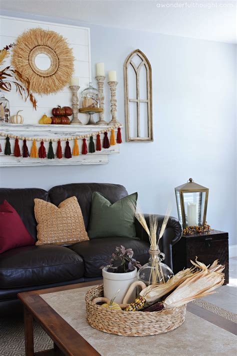 Boho fall decor - A Wonderful Thought