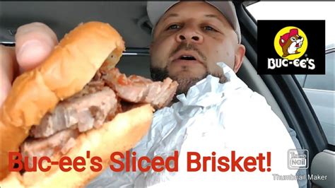 Buc-ee's Sliced Brisket Sandwich Review - YouTube