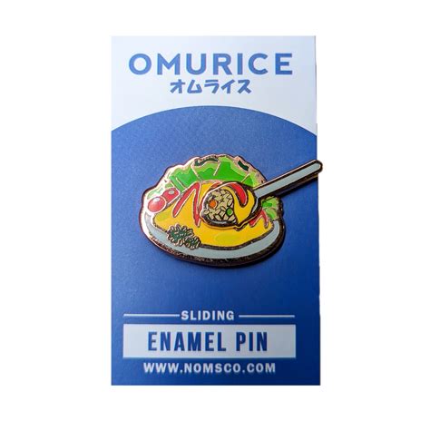 Omurice Enamel Pin – Noms