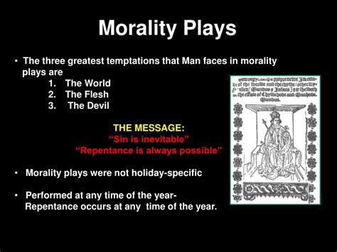 PPT - MORALITY PLAYS PowerPoint Presentation, free download - ID:5778105