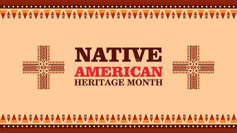 Native American Heritage Month Day. Suitable for American Indian Heritage Day Event. American ...