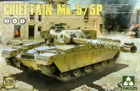 The Modelling News: In boxed: British MBT Chieftain Mk.5/P 2in1 in 35th ...