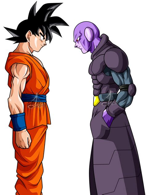 Goku VS Hit by jaredsongohan on DeviantArt