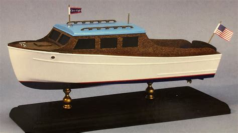 25' Mini Cabin Cruiser Model Kit – The WoodenBoat Store