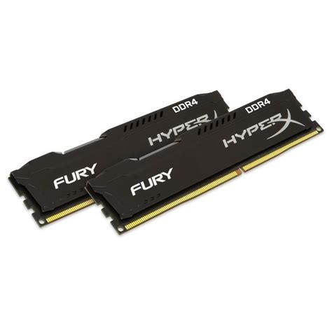 Kingston HyperX FURY 8GB (2x 4GB) DDR4 2666MHz Memory Black - HX426C15FBK2/8 | Mwave