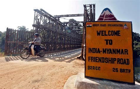 India to fence border with Myanmar and end free movement agreement amid ...