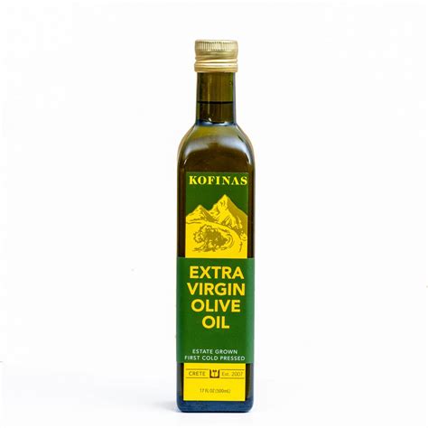 Amazon.com : Extra Virgin First Cold Pressed Olive Oil 500ml (17 fl oz) (Extra Virgin) : Grocery ...