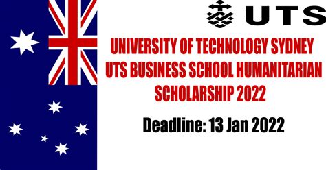 University of Technology Sydney UTS Business School Humanitarian ...