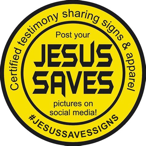 Jesus Saves Signs
