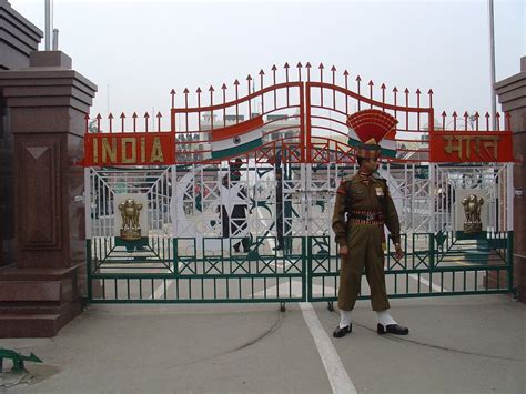 Wagah Border, #Punjab – A Connecting Line - The area near the Wagah ...