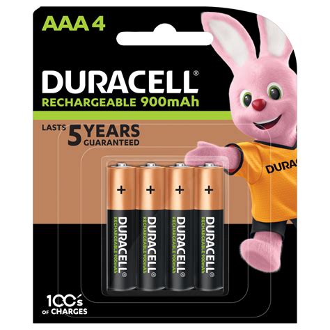 Duracell Rechargeable batteries and chargers