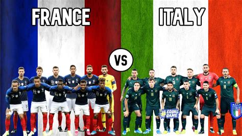 France vs Italy Football National Teams 2020 - YouTube