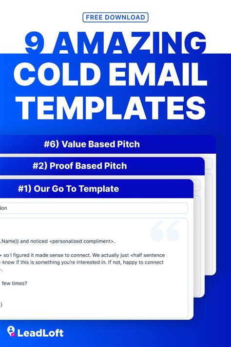 9 Cold Email Templates for B2B Sales (Subject + Body) | LeadLoft