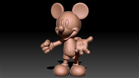 Free STL file Mickey Mouse 🐁・3D printer model to download・Cults