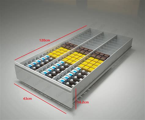 Shop Display Pharmacy Shelves Equipment Medical Cabinet With Drawers ...